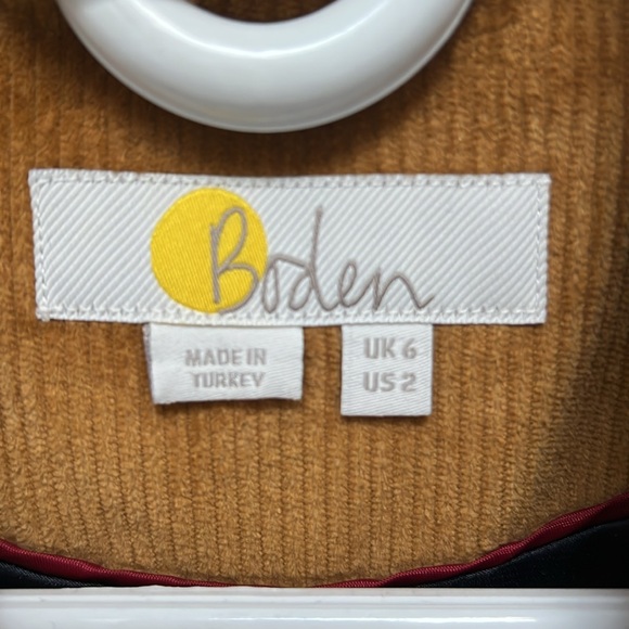 Boden Double Breasted Corduroy Blazer - Picture 3 of 9